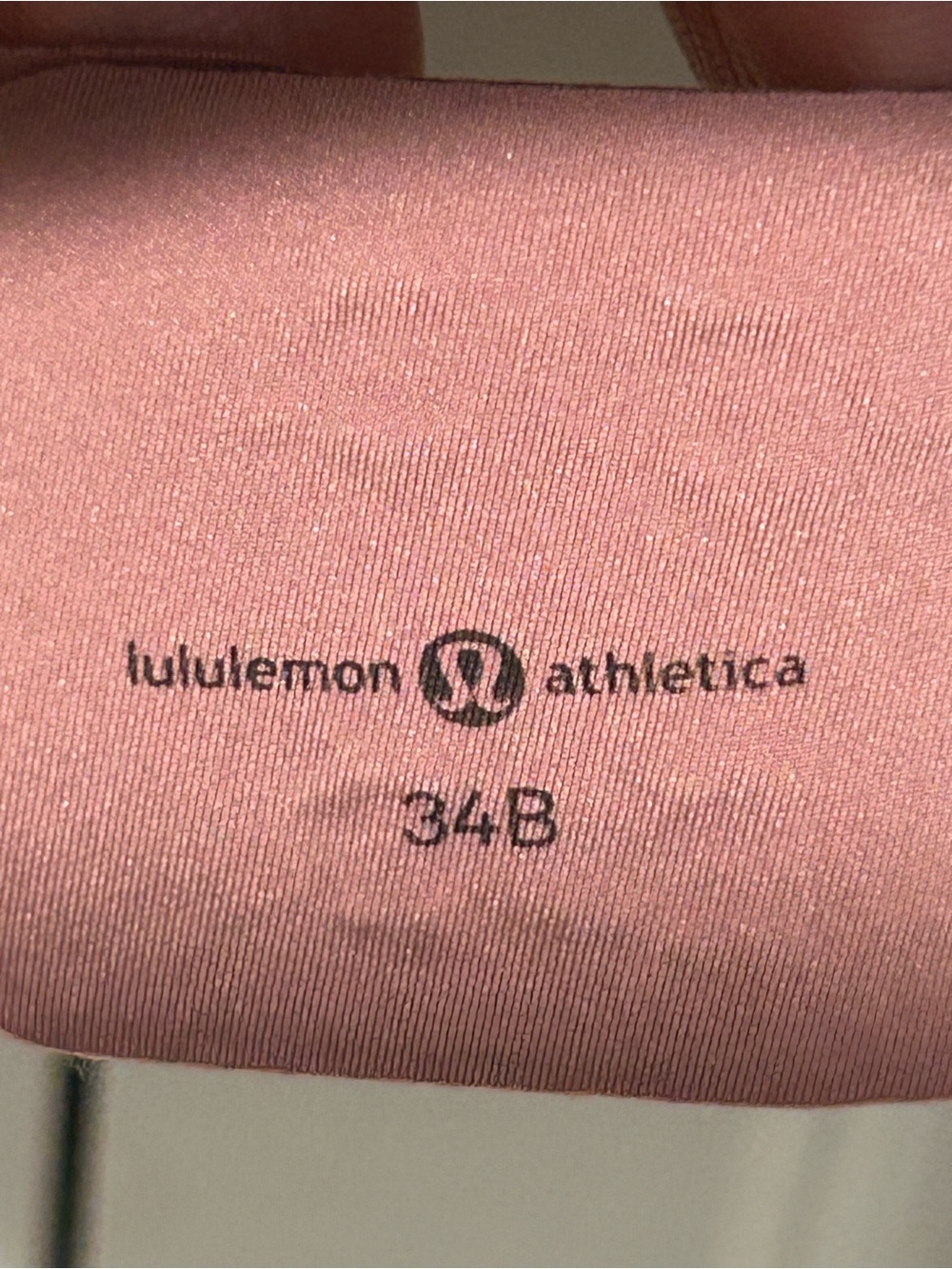 Lululemon Like Nothing Bra in Misty Merlot , size 34B - Picture 8 of 8